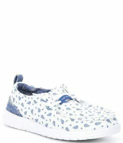 Ladies Hey Dude Wendy Zig Zag Block Bandana - 122280231 - FINAL SALE