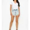 Nigro's Western Store #1 Ladies Artemis Vintage High Rise Fray Hemmed Shorts