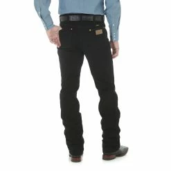 Men's Wrangler Cowboy Cut Slim Fit Jean- Shadow Black Wash 936WBK -Nigro's Western Store 0936WBK BB01 SWBB PRD
