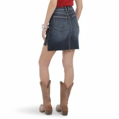 Women's Wrangler Retro Mid-Rise Skirt - 09MWKCT -Nigro's Western Store 09MWKCT BB01 SWBB PRD