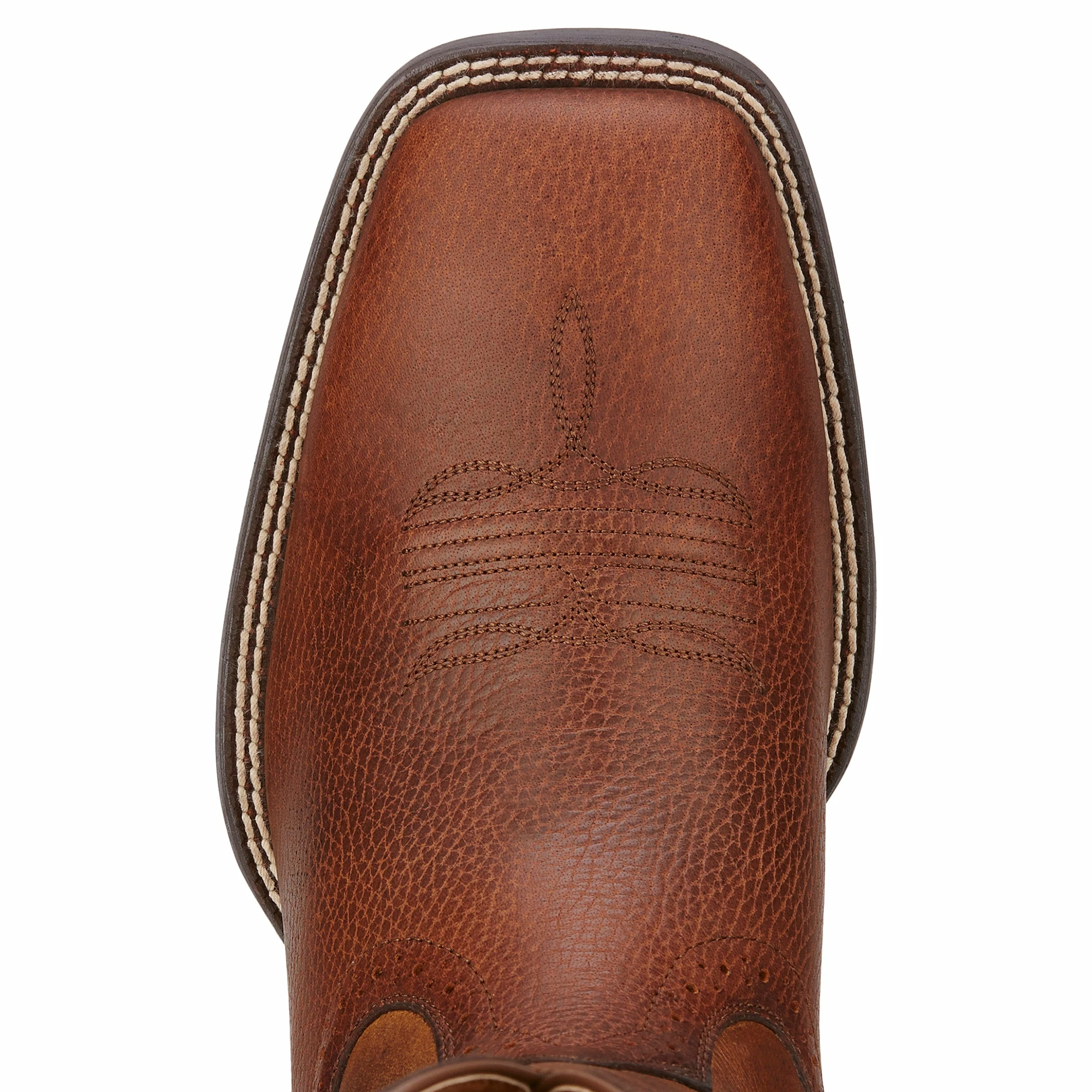 Ariat Men's Sport Western Fiddle Brown - 10016291 2 Ariat Men's Sport Western Fiddle Brown - 10016291 - Image 2