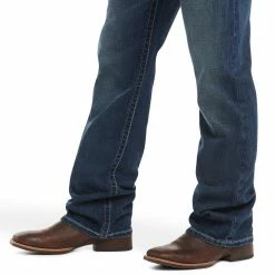 Men's Ariat M4 Low Rise Stretch Adkins Boot Cut Jean - 10021767 3 Men's Ariat M4 Low Rise Stretch Adkins Boot Cut Jean - 10021767 -Nigro's Western Store 10021767 02