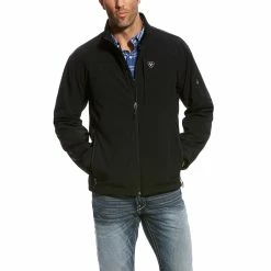 Ariat Men's Black Vernon 2.0 Softshell Jacket