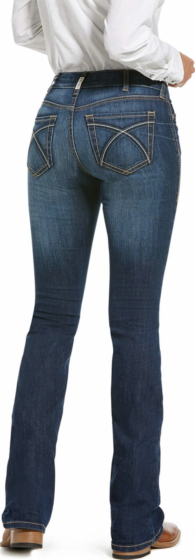 Ladies Ariat R.E.A.L Perfect Rise Stretch Rosa Boot Cut Jean In LITA - 10027713 1 Ladies Ariat R.E.A.L Perfect Rise Stretch Rosa Boot Cut Jean In LITA - 10027713