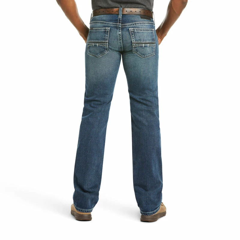 Ariat Men's M7 Rocker Stretch Silverton Coltrane Stackable Straight Leg Jean - 10027748 2 Ariat Men's M7 Rocker Stretch Silverton Coltrane Stackable Straight Leg Jean - 10027748 - Image 2