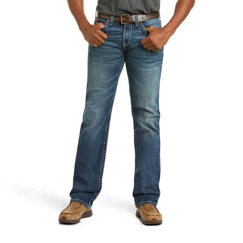 Ariat Men's M7 Rocker Stretch Silverton Coltrane Stackable Straight Leg Jean - 10027748 1 Ariat Men's M7 Rocker Stretch Silverton Coltrane Stackable Straight Leg Jean - 10027748