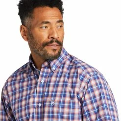 Men's Ariat Pro Series Aarom Classic Fit Shirt - 10039307 -Nigro's Western Store 10039307 01