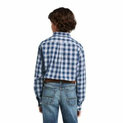 Ariat Apparel Kids Ariat Pro Taj Classic Fit Long Sleeve Shirt - 10039515 -Nigro's Western Store 10039515 back