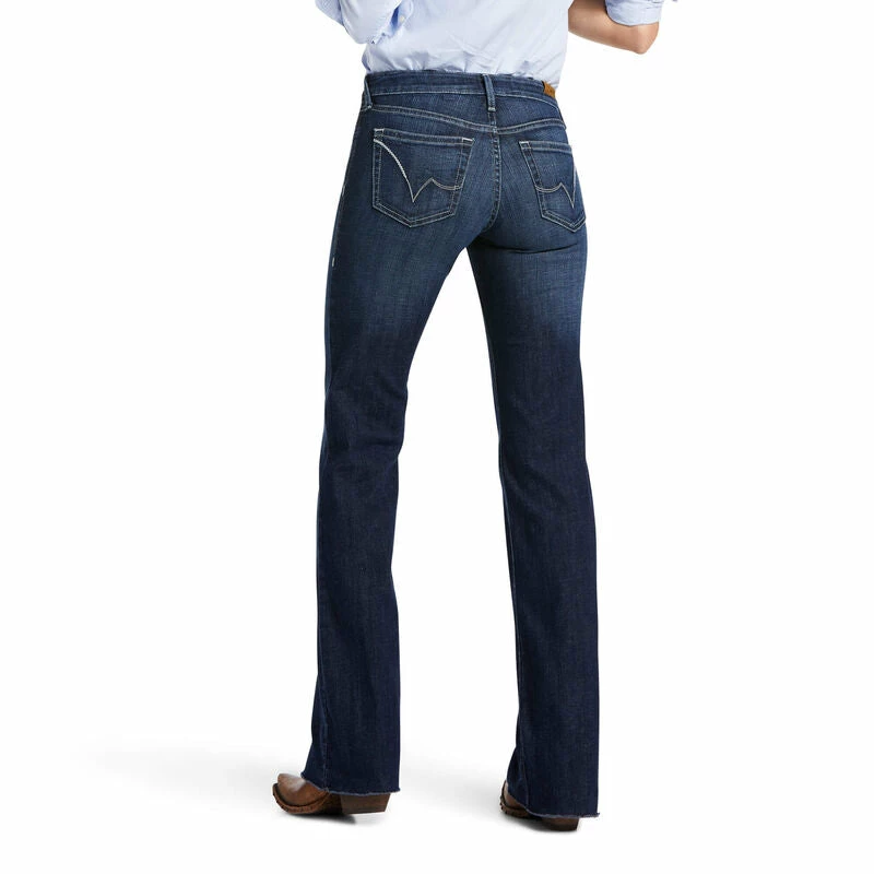 Ladies Ariat Trouser Perfect Rise London Wide Leg Jean - 10039598 2 Ladies Ariat Trouser Perfect Rise London Wide Leg Jean - 10039598 - Image 2