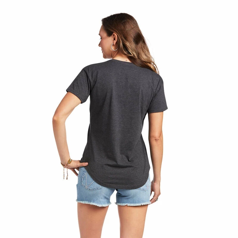 Ladies Ariat Wild Country T-Shirt - 10039970 Ariat Apparel Ladies Ariat Wild Country T-Shirt - 10039970 -Nigro's Western Store 10039970 back