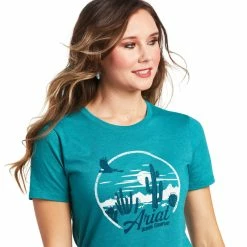 Ladies Ariat Opuntia Short Sleeve Tee - 10039973