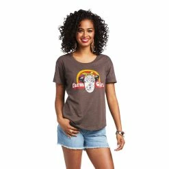Ariat Apparel Ladies Ariat Hereford Short Sleeve Tee - 10039978 -Nigro's Western Store 10039978 front