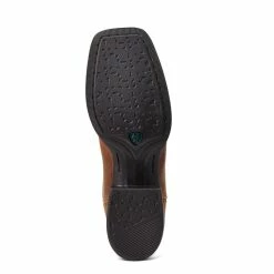 Women's Ariat Round Up Wide Square Toe Western Boot - 10040363 5 Women's Ariat Round Up Wide Square Toe Western Boot - 10040363 -Nigro's Western Store 10040363 sole