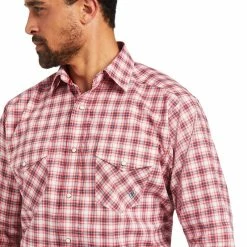 Men's Ariat Pro Series Forrest Stretch Classic Fit Shirt - 10040549 -Nigro's Western Store 10040549 01