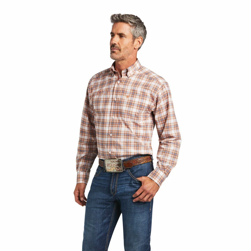 Men's Ariat Pro Series Bryce Stretch Classic Fit Shirt - 10040667 Men's Ariat Pro Series Bryce Stretch Classic Fit Shirt - 10040667 -Nigro's Western Store 10040667 front