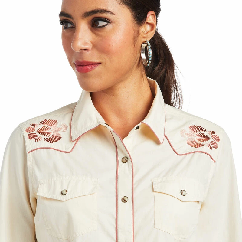 Ladies Ariat REAL Georgia Shirt - 10040708 1 Ladies Ariat REAL Georgia Shirt - 10040708