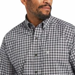 Men's Ariat Pro Series Michael Stretch Classic Long Sleeve Shirt - 10040774