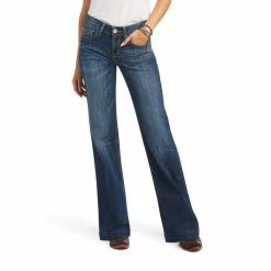 Ariat Apparel Ladies Ariat Trouser Perfect Rise Alana Wide Leg Jean - 10040805