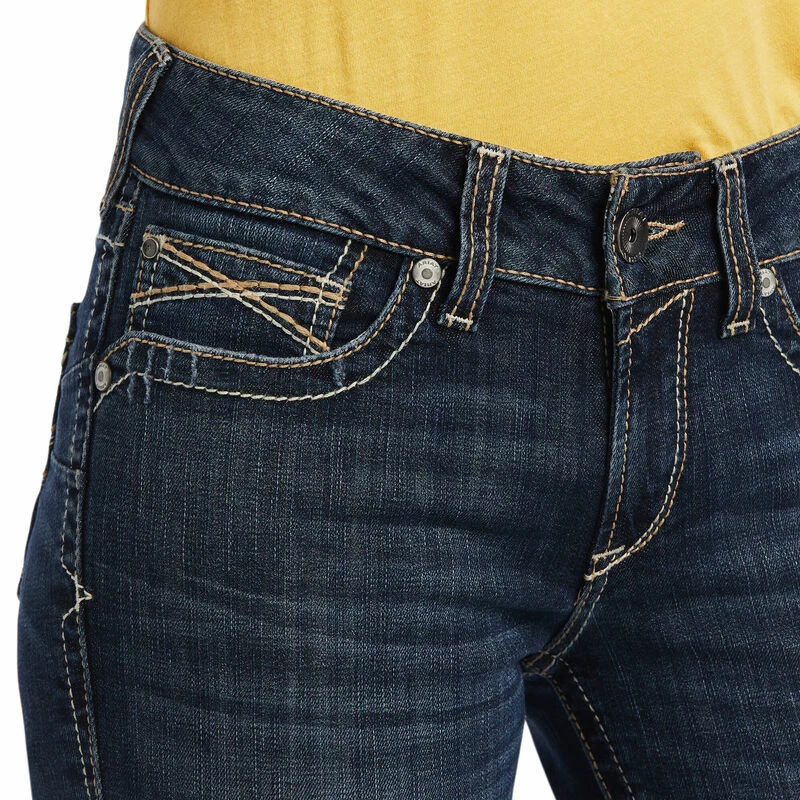 Ladies Ariat REAL Perfect Rise Lexie Boot Cut Jean in Missouri - 10041059 Ladies Ariat REAL Perfect Rise Lexie Boot Cut Jean In Missouri - 10041059 -Nigro's Western Store 10041059 02