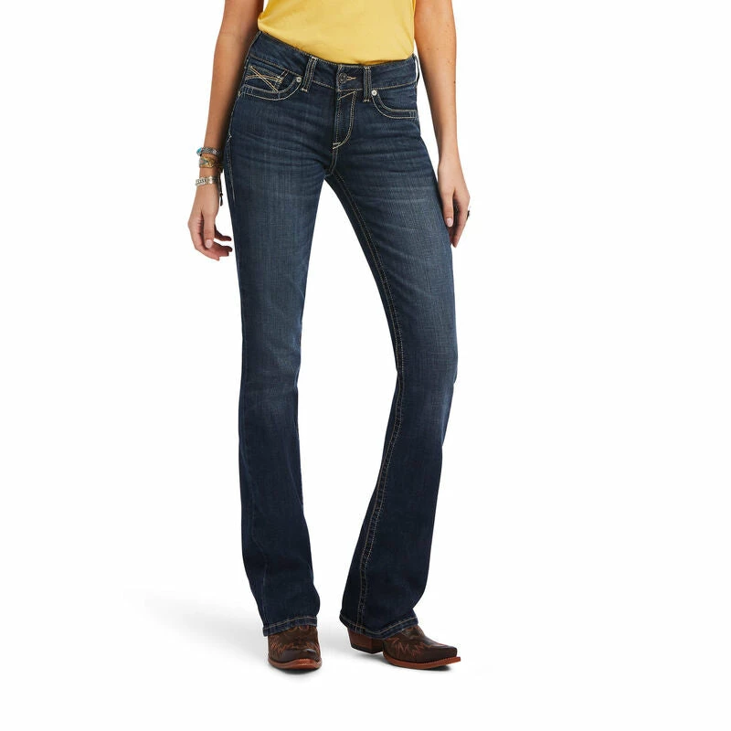 Ladies Ariat REAL Perfect Rise Lexie Boot Cut Jean in Missouri - 10041059 Ladies Ariat REAL Perfect Rise Lexie Boot Cut Jean In Missouri - 10041059 -Nigro's Western Store 10041059 front