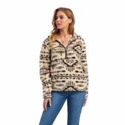 Ladies Ariat REAL Berber Pullover Sweatshirt - 10041455/10041456