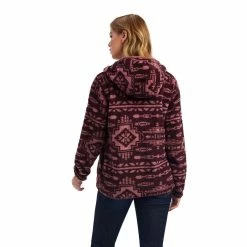 Ladies Ariat REAL Berber Pullover Sweatshirt - 10041455/10041456 -Nigro's Western Store 10041456 back