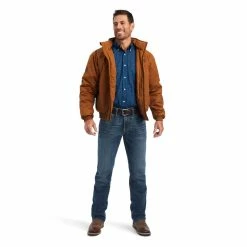 Men's Ariat Team Logo Insulated Concealed Carry Chestnut Jacket - 10041545 - FINAL SALE 9 Men's Ariat Team Logo Insulated Concealed Carry Chestnut Jacket - 10041545 - FINAL SALE -Nigro's Western Store 10041545 full