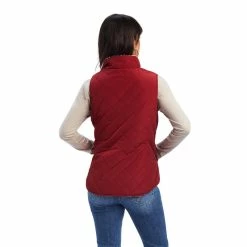 Ladies Ariat Reversible Dilon Insulated Vest - 10041586 - FINAL SALE -Nigro's Western Store 10041586 back