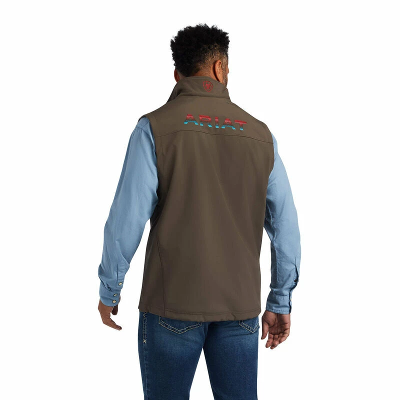 Men's Ariat Logo 2.0 Softshell Vest - 10041621 - FINAL SALE 2 Men's Ariat Logo 2.0 Softshell Vest - 10041621 - FINAL SALE - Image 2
