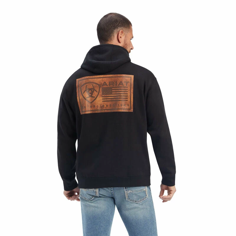 Men's Ariat EST Block Sweatshirt - 10041724 Men's Ariat EST Block Sweatshirt - 10041724 -Nigro's Western Store 10041724 back