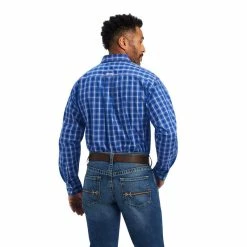 Men's Ariat Pro Series Boone Classic Fit Shirt - 10041763 -Nigro's Western Store 10041763 back
