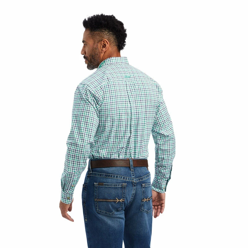 Men's Ariat Pro Series Brodie Stretch Fitted Shirt - 10041827 Men's Ariat Pro Series Brodie Stretch Fitted Shirt - 10041827 -Nigro's Western Store 10041827 back