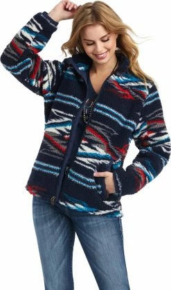 Ladies Ariat Chimayo Fleece Sherpa Jacket - 10042189 - FINAL SALE