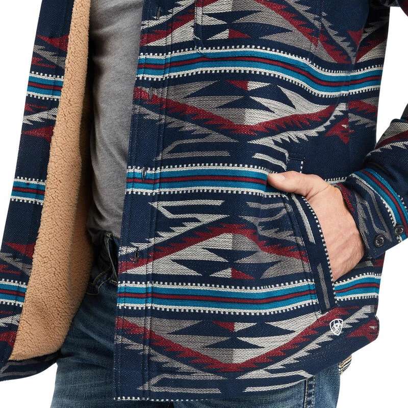 Men's Retro Chimayo Shirt Jacket - 10042191 - FINAL SALE Ariat Men's Retro Chimayo Shirt Jacket - 10042191 - FINAL SALE -Nigro's Western Store 10042191 01