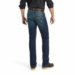Men's Ariat M7 Slim Bracken Straight Jean Glenrio - 10042205 -Nigro's Western Store 10042205 back