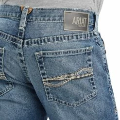 Men's Ariat M5 Straight Bauer Straight Jean - 10042207 -Nigro's Western Store 10042207 02