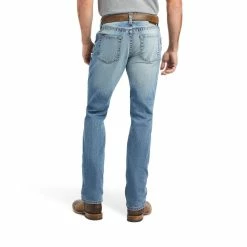 Men's Ariat M4 Madera Straight Leg Jean In Shasta - 10042209 -Nigro's Western Store 10042209 back