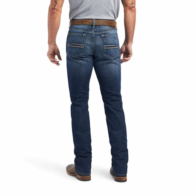 Men's Ariat M1 Remy Stackable Straight Jean In Bradford - 10042213 3 Men's Ariat M1 Remy Stackable Straight Jean In Bradford - 10042213 - Image 3