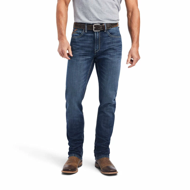 Men's Ariat M1 Remy Stackable Straight Jean In Bradford - 10042213 2 Men's Ariat M1 Remy Stackable Straight Jean In Bradford - 10042213 - Image 2