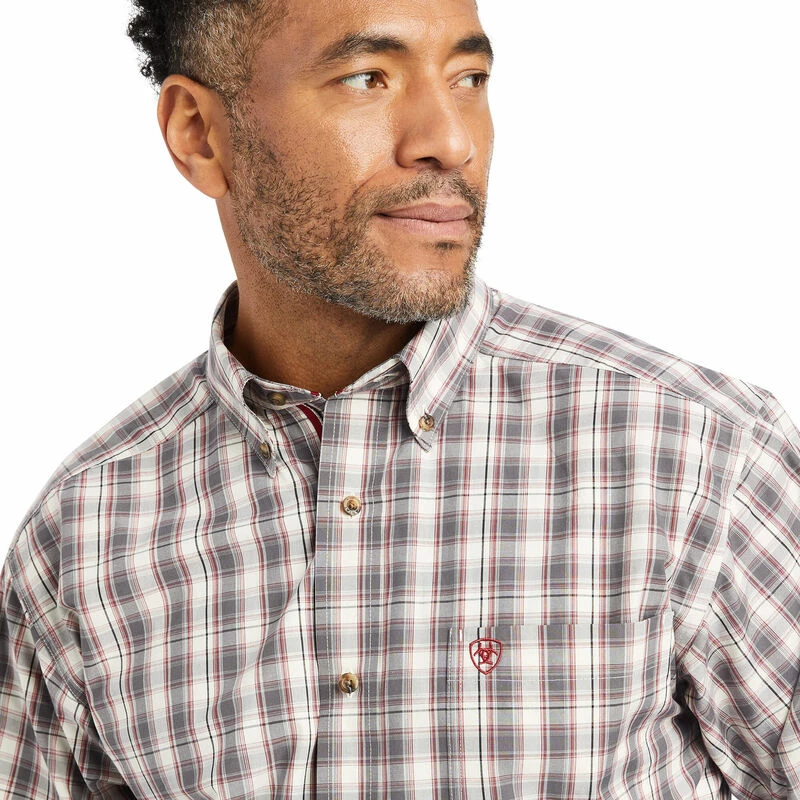 Men's Ariat Pro Series Wynn Fitted Shirt - 10042265 2 Men's Ariat Pro Series Wynn Fitted Shirt - 10042265 - Image 2