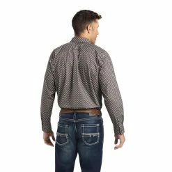 Men's Ariat Winston Classic Fit Shirt - 10042271 6 Men's Ariat Winston Classic Fit Shirt - 10042271 -Nigro's Western Store 10042271 back