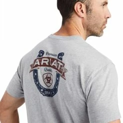 Men's Ariat Lucky Horseshoe Short Sleeve T-Shirt - 10042653