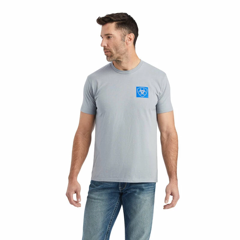 Men's Ariat Linear Octane T-Shirt - 10042761 1 Men's Ariat Linear Octane T-Shirt - 10042761