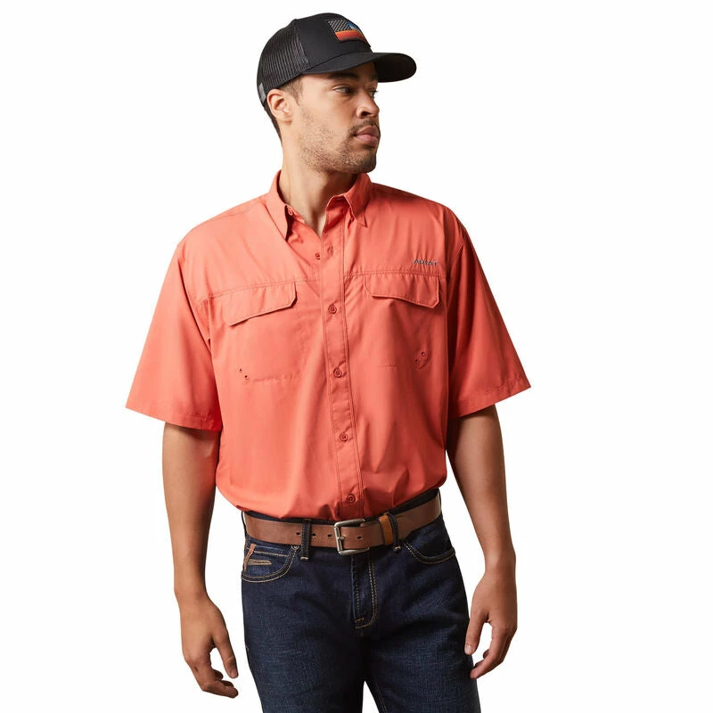 Nigro's Western Store #1 Men's Ariat VentTEK Outbound Classic Fit Short Sleeve Shirt - 10043347 1 Nigro's Western Store #1 Men's Ariat VentTEK Outbound Classic Fit Short Sleeve Shirt - 10043347