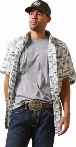 Men's Ariat Neymar Classic Short Sleeve Shirt - 10043619