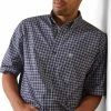 Men's Ariat Pro Nabil Classic Short Sleeve Shirt In Black Iris