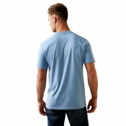 Nigro's Western Store #1 Men's Ariat Surfboarding Western Aloha T-Shirt - 10044013 -Nigro's Western Store 10044013 back