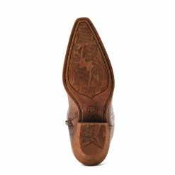 Ladies Ariat Guinevere Naturally Distressed Allegro Western Boot - 10044548 -Nigro's Western Store 10044548 sole