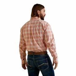 Nigro's Western Store #1 Men's Ariat Pro Series Manning Fitted Shirt - 10044878 2 Nigro's Western Store #1 Men's Ariat Pro Series Manning Fitted Shirt - 10044878 -Nigro's Western Store 10044878 back