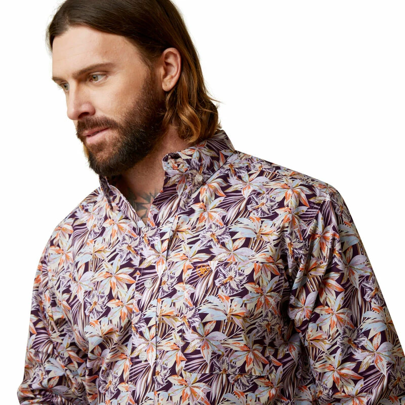 Men's Ariat Monte Fitted Shirt - 10044881 Nigro's Western Store #1 Men's Ariat Monte Fitted Shirt - 10044881 -Nigro's Western Store 10044881 01